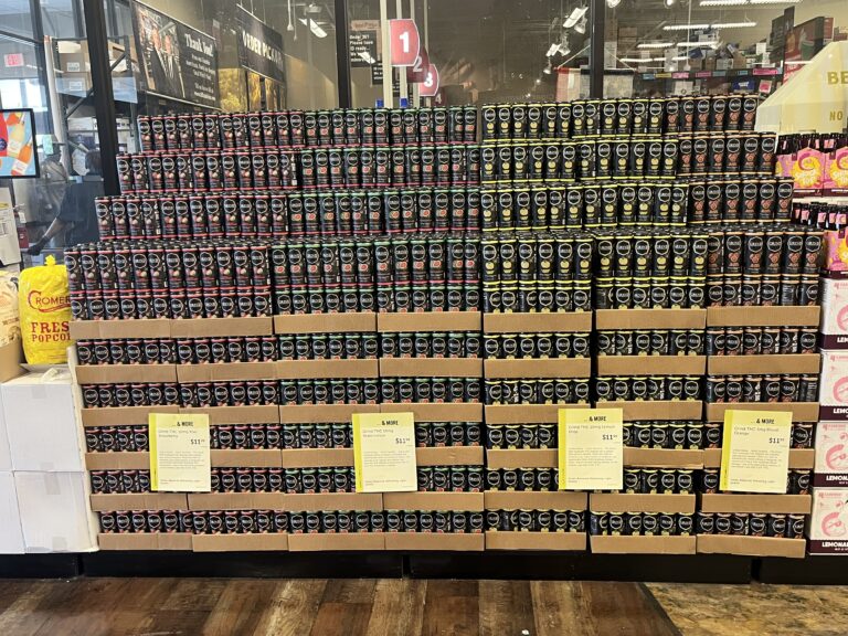 Grind with Gratitude Display at Total Wine