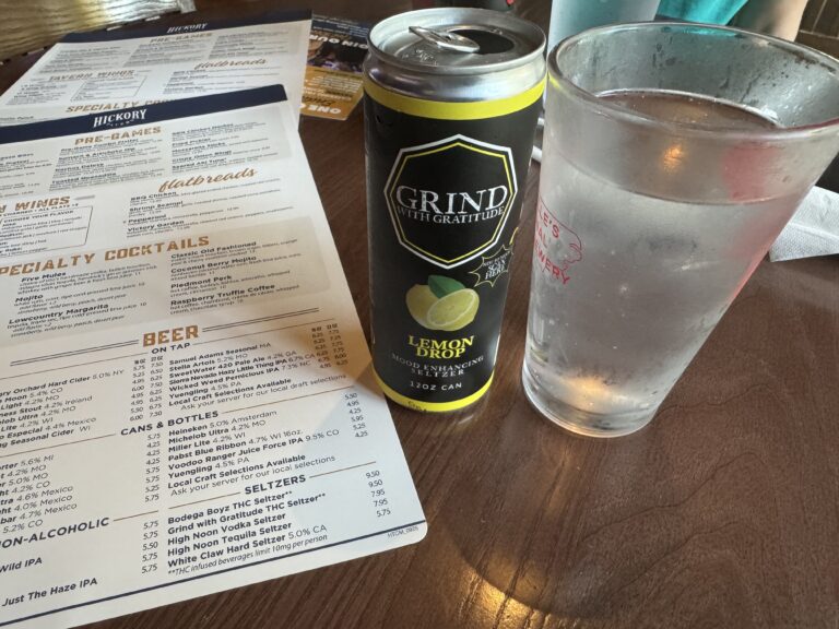 Grind with Gratitude available at Hickory Tavern in Wesley Chapel NC