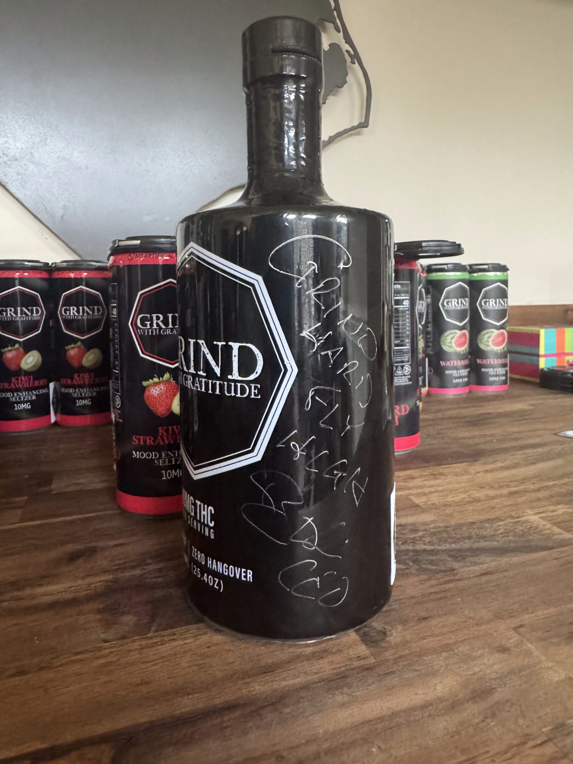 750ml Autographed Bottle