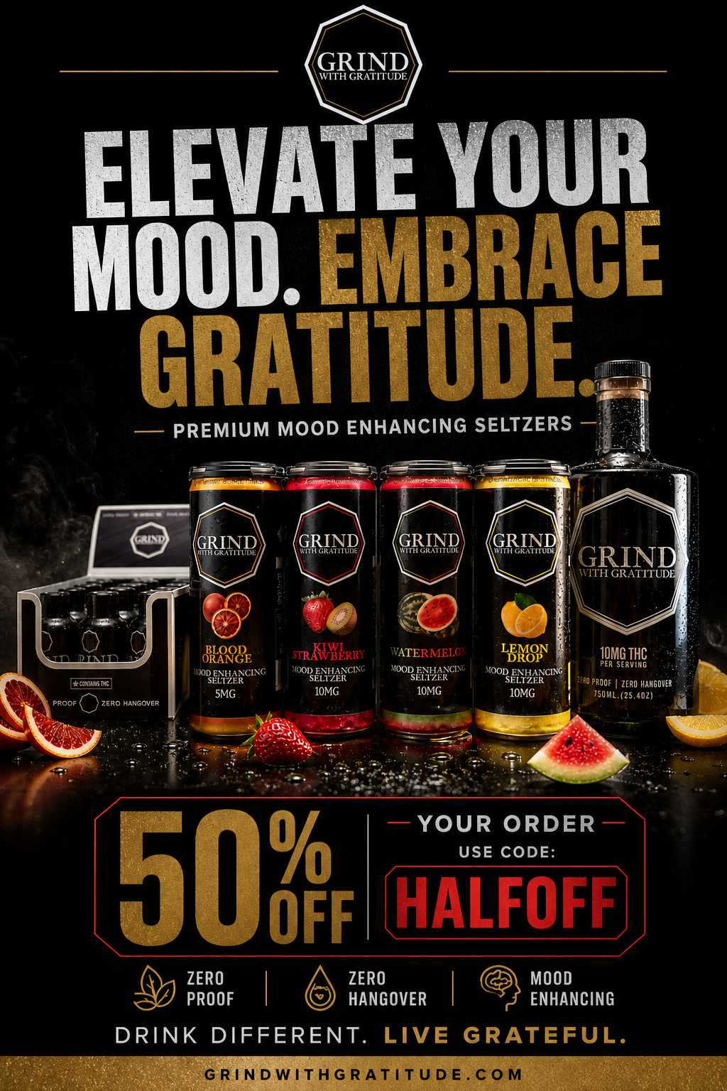 Grind With Gratitude HALFOFF 50% Discount Code - Mobile
